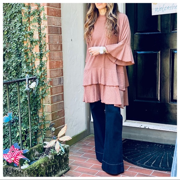 Bohemian chic Layered ruffle dress - Picture 5 of 8